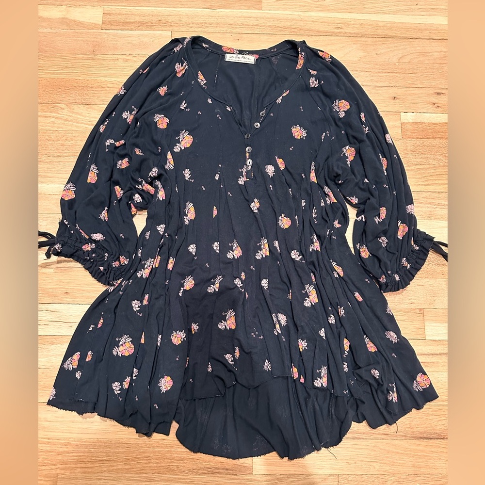 Free People - Winter Sun Printed Tunic/Dress - Size XS - Picture 2 of 3